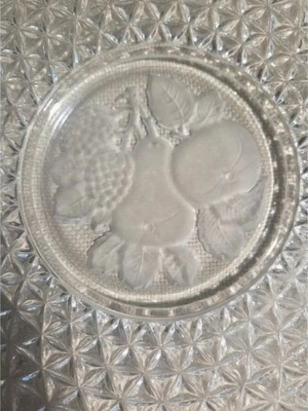 Vintage Imperial Glass Lace Edge 10.5